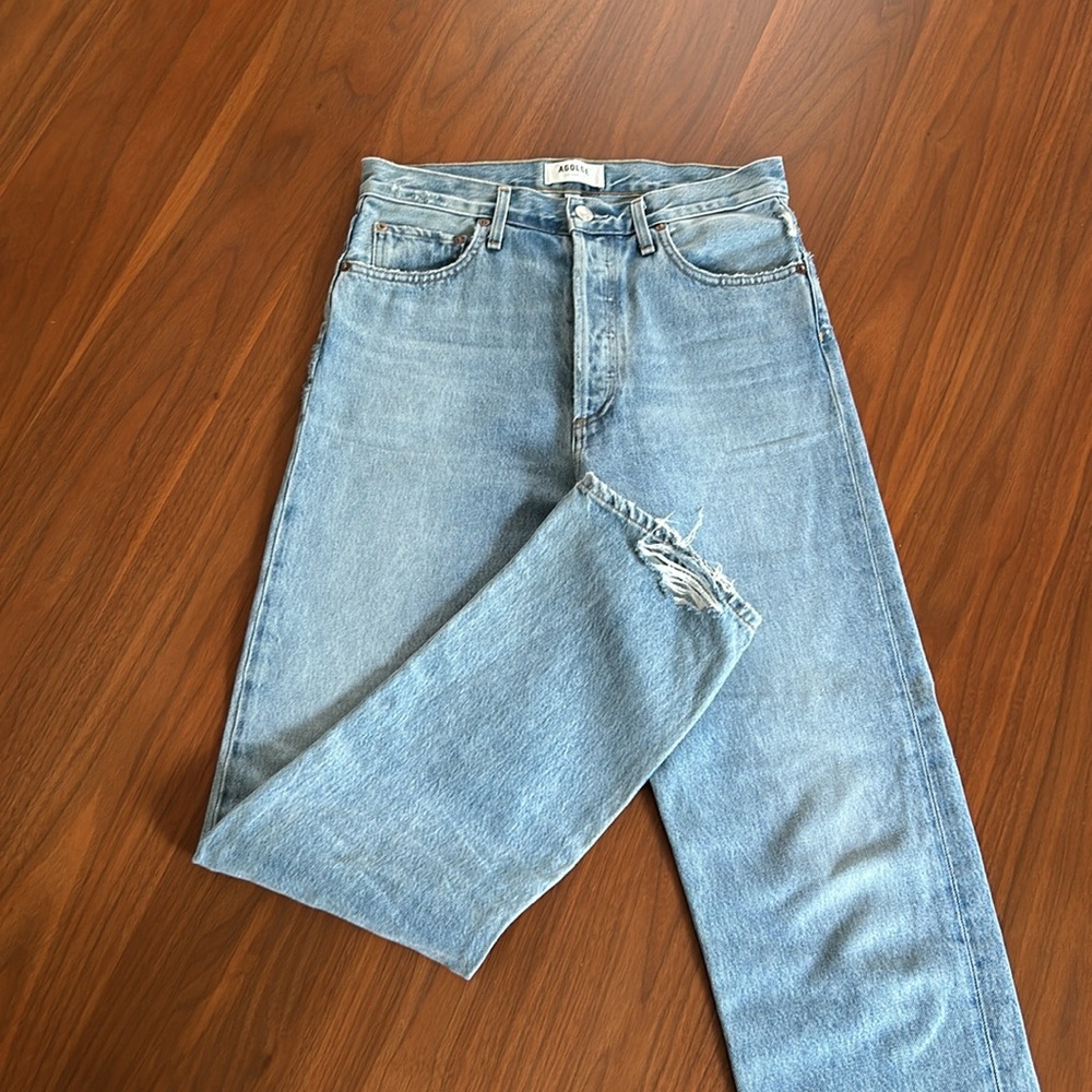 Agolde 90s pinch waist high rise straight jeans